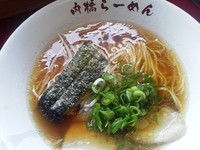 「らーめん（並）￥600＋ぎょうざ￥380」@播州 内橋ら～めんの写真