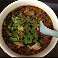 「男の担々麺一辛」@男のラーメン 山本の写真