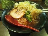 「中華そば大盛+刻みネギ【810円】」@つけめん 初代 田一の写真