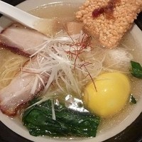 「特選しおそば」@焙煎汐蕎麦処 金字塔の写真