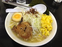 「塩ラーメン＋コーン（￥500＋￥100）」@北海道らーめん 小林屋 座間店の写真