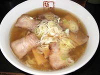 「喜多方ラーメン　580円＋無料チャーシュー増し1枚」@喜多方ラーメン 坂内 浅草店の写真