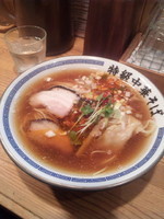 「ガリガリそば」@ラーメン凪 特級中華そば 駒込店の写真