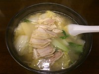 「鶏そば ￥750」@ダイニングレストラン 天空の写真