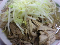 「らーめん（６５０円）・ニンニク」@ラーメン二郎 高田馬場店の写真