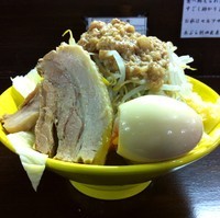 「汁無し麺（￥750）」@俺のドカ麺 本店の写真