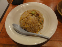 「半チャーハン（大）」@麺元素の写真