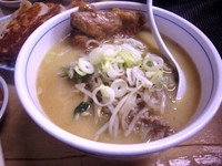 「味噌ラーメン（大）+角チャーシュー」@味の味噌一の写真