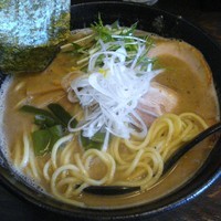 「濃厚魚介らーめん（中盛）」@麺Dining 38の写真