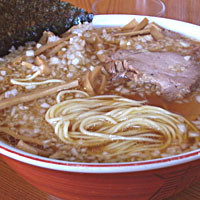 「メンマチャーシューメン 大盛り」@中華そば 吾衛門の写真