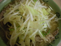 「ミニ・ラーメン（５５０円）」@ラーメン二郎 京成大久保店の写真