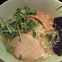 「和牛蕎麦 塩」@麺や 虎ノ道の写真