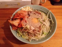 「あえそば+キムチ」@えぼし麺 菜良の写真