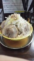 「ドカ盛り豚ラーメン　麺増し」@俺のドカ麺 本店の写真