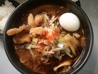 「極辛BLACK七代目らーめん 3辛」@極辛BLACKつけ麺 七代目けいすけの写真