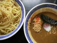 「つけそば（８５０円）・大盛り（１５０円）」@らーめんはたかくるの写真