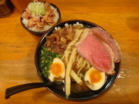 「我流牛骨らぁめん(800円)」@ラーメン 大山家の写真