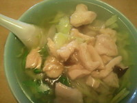 「鳥そば 850円」@中華飯店 康楽の写真