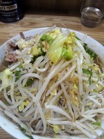 「小ラーメン にんにく 野菜 カラメ」@ラーメン二郎 赤羽店の写真