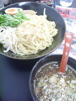 「魚介つけ麺￥７５０+中盛￥１００」@中川家の写真