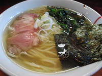 「雪塩らーめん」@つけ麺 目黒屋の写真