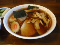「ラーメンと小肉めし」@三角屋の写真