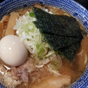 濃厚狼煙ラーメン+味玉+刻みネギ