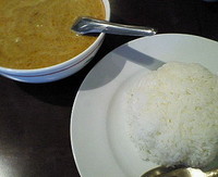 「（ランチセット）マッサマンカレー　８５０円」@バンハオの写真