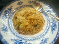 「半チャーハン(300円)」@13湯麺の写真