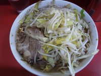 「小ラーメン【600円】」@ラーメン二郎 三田本店の写真