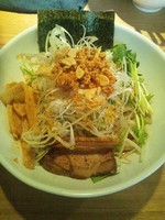 「にんにくと唐辛子の油そば」@麺家 喜多楽の写真