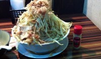 「豚入りラーメン大盛り（３００g）　９５０」@ラーメン・つけ麺 笑福 大阪西中島店の写真