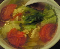 「トマトタンメン　１０５０円」@レストラン白龍の写真