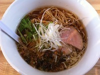 「醤油らーめん」@湖麺屋 Reel Cafeの写真