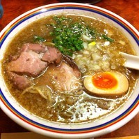 「背脂煮干そば（￥750）」@らーめん 晴の写真