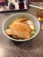「チャーシューあぶら～麺」@あぶら〜亭 桜上水本店の写真