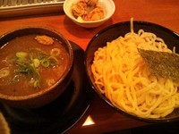 「濃厚つけ麺（大盛り）（800）」@つけ麺マン 茨木店の写真