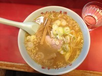 「ニンニクラーメン+茶碗カレー」@太源の写真