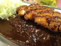 「ロースカツカレー エコノミーカレー750」@ゴーゴーカレー 新宿総本店の写真