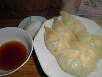 「むしぎょうざ　１人前６５０円」@餃子の懐柔の写真