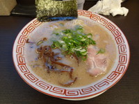 「ラーメン　600円　替玉　100円」@博多長浜らーめん もりやの写真