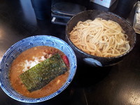 「かれあつ（大盛）８５０円+刻み玉ねぎ１００円」@狼煙 〜NOROSHI〜の写真