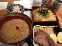 「白胡麻みそつけ麺」@食幹の写真