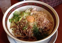 「椿の油そば(まぜそば)」@一鶴の写真