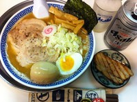 「大勝軒らーめん(並)+缶ビール」@らーめん 凌駕の写真