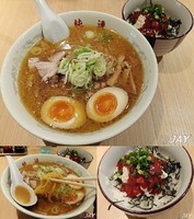 「「味玉味噌ラーメン」￥900+「辛チャーマヨ丼」￥280」@さっぽろ 純連 恵比寿店の写真