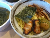 「つけ麺（並少なめ）750円＋味玉（ｻｰﾋﾞｽ）」@麺味庵 和（NAGOMI）の写真