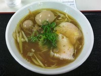 「煮干しラーメンニボニボ」@ラァメン家 ロックンロール☆ワン 横浜タカシマヤ 楽天市場うまいもの大会の写真