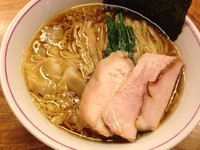 「ワンタン麺（￥880）」@白河手打中華そば  一番いちばんの写真