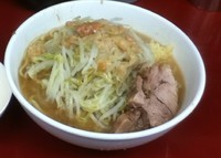 「少なめラーメン（ニンニク、あぶら）」@ラーメン二郎 相模大野店の写真